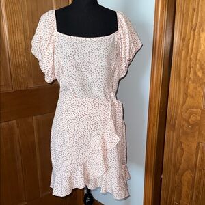 Speechless Pink Floral Mini Dress